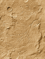 Evidence of water-erosion on Mars